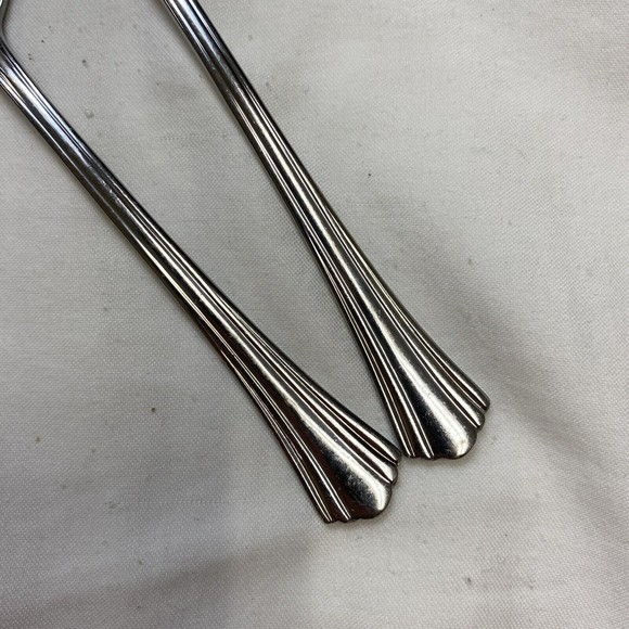 lot 2 1847 Rogers Bros E.P Korea stainless steel dessert tea spoon set￼ 6” - Picture 2 of 7